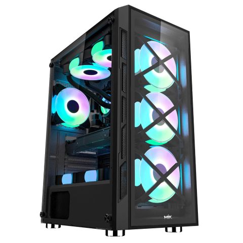 Case Mik Tn10 (3 Fan Galaxy Rgb)