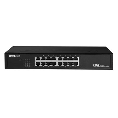 Thiết Bị Mạng Totolink Sg16d - Switch 16 Cổng Tốc Độ Gigabit