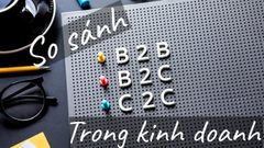  So sánh sự giống nhau, khác nhau của 3 mô hình B2B, B2C, C2C trong kinh doanh 