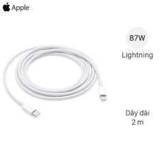  Cáp Type C - Lightning 2m Apple MKQ42 Trắng 