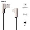 Cáp Lightning MFI 1.2 m AUKEY CB-BAL6 Đen
