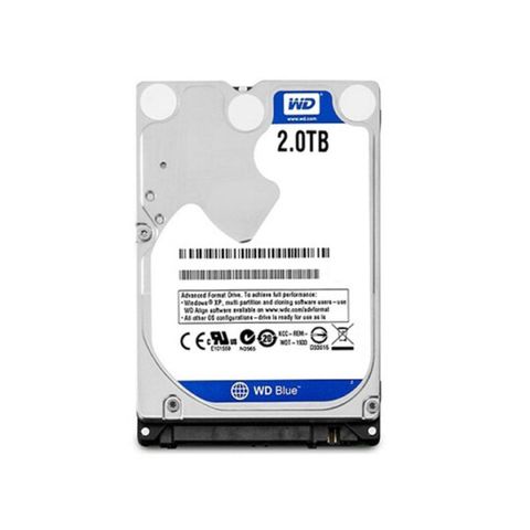 Ổ Cứng Laptop Hdd Wd Blue 2tb 2.5″ Sata 3 Wd20spzx