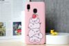 Ốp lưng Galaxy A30 Nhựa dẻo Solid Printing MEEKER TKS108 Heo Hồng