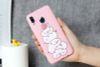 Ốp lưng Galaxy A30 Nhựa dẻo Solid Printing MEEKER TKS108 Heo Hồng