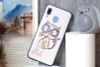 Ốp lưng Galaxy A30 Nhựa dẻo Solid Printing MEEKER TKS110 Mèo Hồng