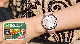 Tri ân ngày Nhà Giáo: Đồng hồ thời trang giảm đến 50%++, mẫu mã đa dạng bắt mắt cho bạn tha hồ lựa chọn