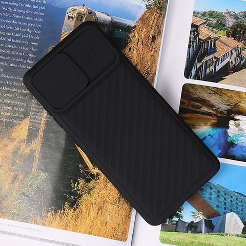 Ốp lưng Galaxy A51/A31 Nhựa dẻo Camo JM TPU Đen