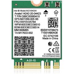  Card WIFI Intel 6E AX210 NGW (key E & A) 