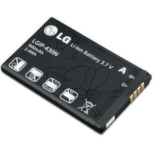 Pin, Battery Lg Lgip-430n - 900 Mah ( A133 / C300 / Gw300 / Gw330 / Gb220 / Gm360 / Gs290 / Gs390 / T300 / T310 / Gu295 / Lx290 / Lx370 / Ln240 / Mn240 / Mt375 )