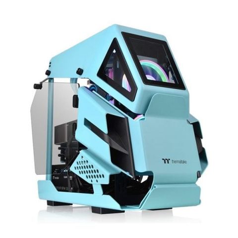 Vỏ Case Thermaltake Aht200 Tg Turquoise – Ca-1r4-00sbwn-00
