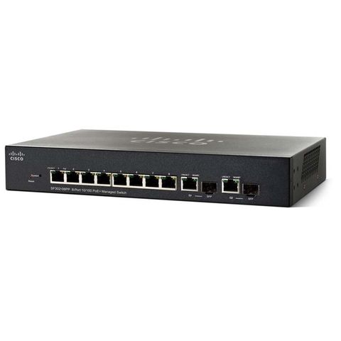 Switch Cisco Sf352-08p-k9-eu Poe Managed Switch