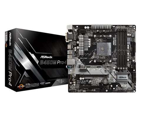 Mainboard Asrock B450M Pro4-F