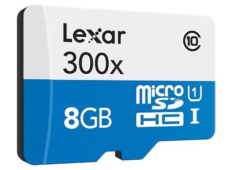 Lexar® High-Performance 300X Microsdhc™/Microsdxc™ Uhs-I Cards 8Gb