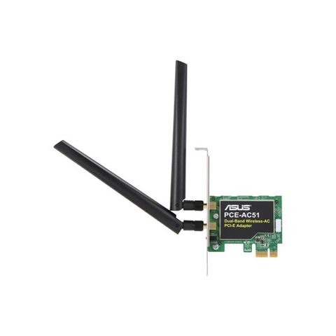 Card Mạng Không Dây Asus Pce-ac51 Chuẩn Pci-e Tốc Độ 750mbps