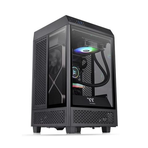 Vỏ Case Thermaltake Tower 100 Tg Black – Ca-1r3-00s1wn-00