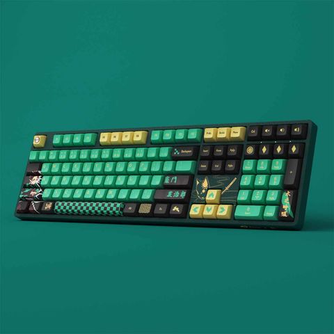 Bàn Phím Cơ Akko 5108B Plus Demon Slayer Kamado Tanjirou Akko Cs Crystal Switch