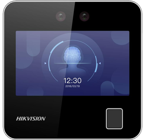 Máy chấm công nhận diện khuôn mặt, vân tay HIKVISION DS-K1A340FWX