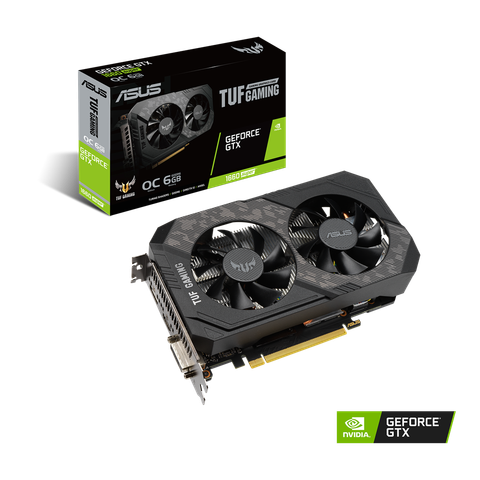 Vga Asus Tuf Gaming Geforce Gtx 1660 Super 6gb Gddr6 Oc Edition