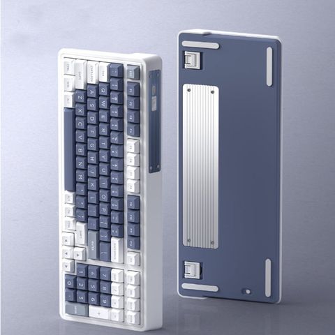 Bàn Phím Cơ FL ESPORTS CMK99SAM Ice Blue 3 Mode Ttc Speed Silver v2 Switch