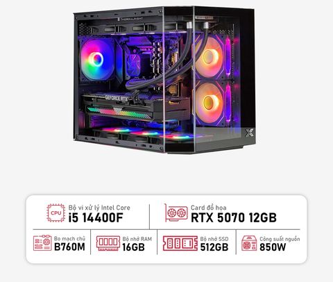 PC Gaming Gigabyte 144F 5070