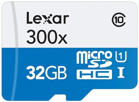 Lexar® High-Performance 300X Microsdhc™/Microsdxc™ Uhs-I Cards 32Gb