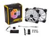 Fan Corsair HD140 RGB Led - Kit 2 Fan