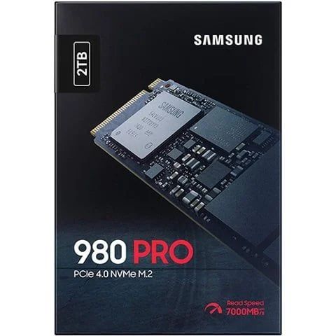 Ổ Cứng SSD Samsung 980 PRO 2TB M.2 PCIe Gen4 NVMe (MZ-V8P2T0BW)