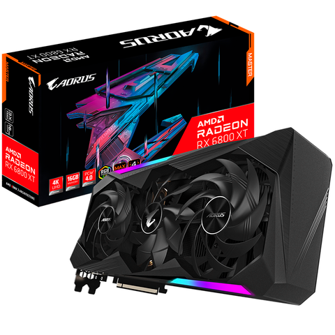 VGA GIGABYTE AORUS RADEON RX 6800 XT MASTER 16G