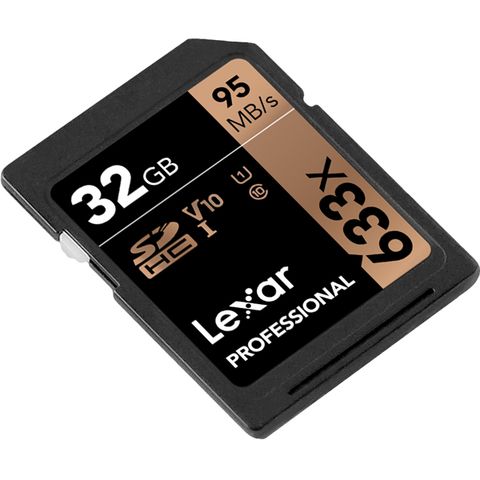 Lexar® Professional 633X Sdhc™/Sdxc™ Uhs-I Cards 16Gb