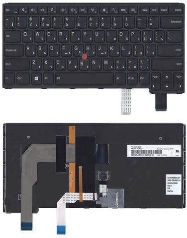 Bàn phím laptop Lenovo Yoga 460 P40 chuột LED