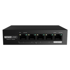  Thiết Bị Mạng Totolink Sw504p - Switch Poe 5-port 10/100mbps 