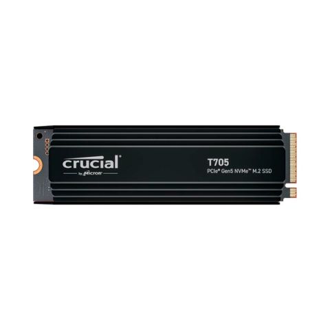 SSD Crucial 1TB T705 M.2 PCIe Gen5 x4 NVMe With Heatsink CT1000T705SSD5