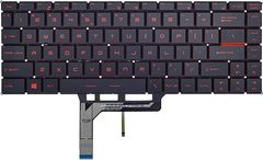  Bàn phím dùng cho laptop MSI GS65 GF63 đen đỏ LED 