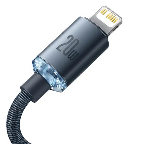 Cáp Baseus Crystal Shine USB-C to Lightning 1.2M