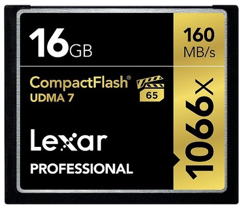 Lexar® Professional 1066X Compactflash® Card 16Gb