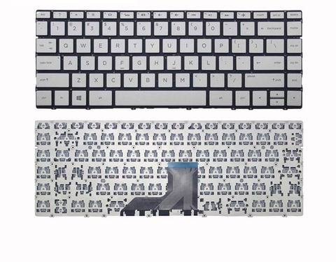 Bàn phím dùng cho laptop HP 13AD 13AC xám LED