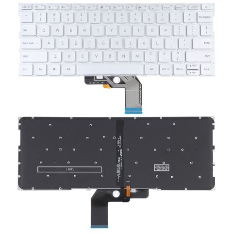 Bàn phím dùng cho laptop Xiaomi 13.3 bạc