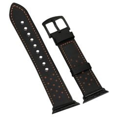  Dây da đồng hồ Apple 38-40 mm đen JA4011 