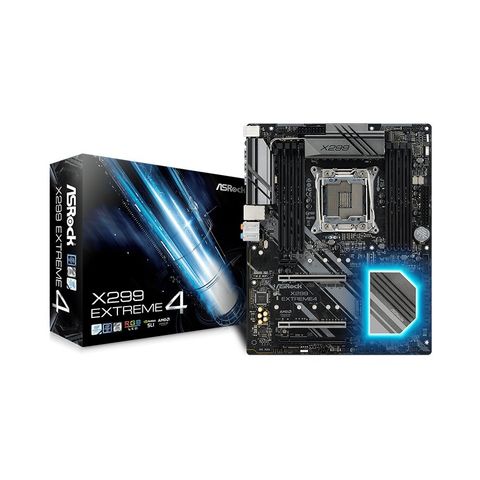 Mainboard Asrock X299 Extreme4 (intel X299, Socket 2066, Atx, 4 Khe)