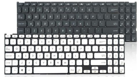Bàn phím dùng cho laptop Asus S531 Full C bạc LED