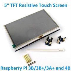  Màn Hình Cảm ứng TFT 5 Inch cho RPI3 và RPI4 (Độ Phân Giải 800 x 480) 