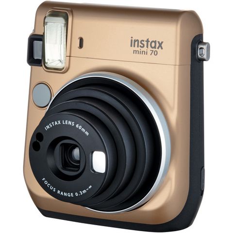 Máy Ảnh Fujifilm Instax Mini 70 (Vàng Đồng)