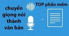  TOP 5 phần mềm, ứng dụng chuyển giọng nói thành văn bản tốt nhất 
