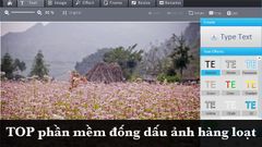  TOP 9 phần mềm đóng dấu ảnh hàng loạt miễn phí, nhanh nhất hiện nay 