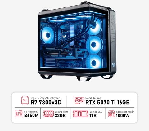 PC Gaming Asus TUF 5070Ti