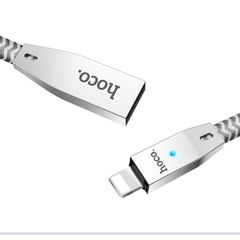  Cáp Sạc Cho iPhone Hoco U11 Dây Dù Tự Ngắt 