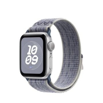 Dây đeo Apple Watch Nike Sport Loop 42mm Xám/Xanh