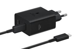  Bộ Adapter sạc 2 cổng kèm cáp Type C - Type C PD 50W Samsung EP-T5020XB 