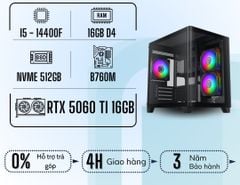  GSPC Intel I5 | I5 14400F - RTX 5060Ti - 16GB - 512GB 