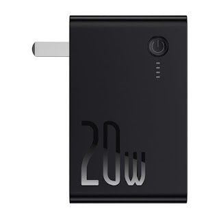 Cốc Sạc Nhanh Baseus Power Station 2 Power Bank Adaptor 10000mAh 20W PD/QC3.0